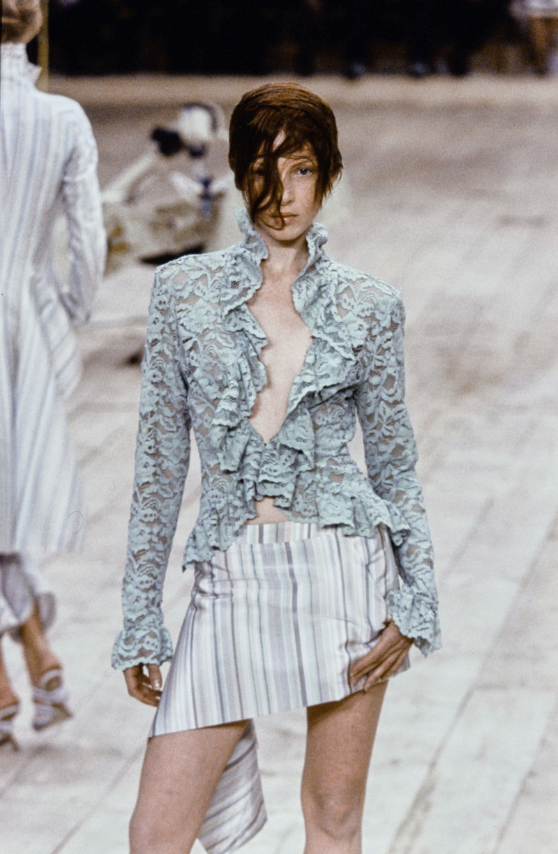 Alexander McQueen fashion show for Spring/Summer 1999