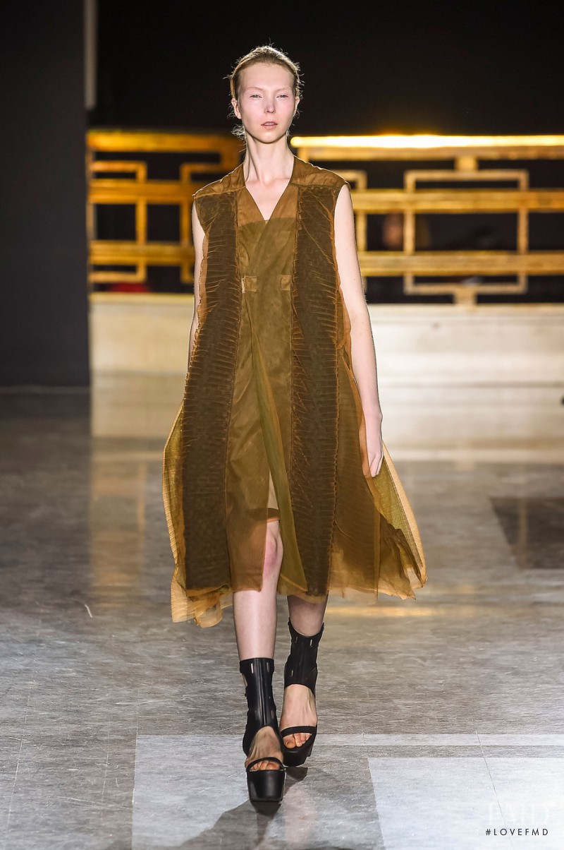 Rick Owens Faun fashion show for Spring/Summer 2015