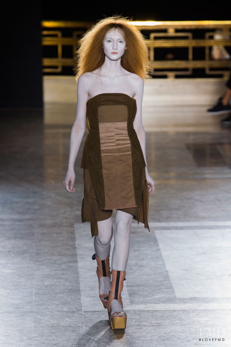 Rick Owens Faun fashion show for Spring/Summer 2015