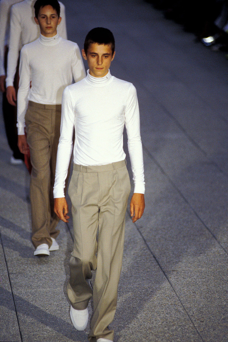 Raf Simons fashion show for Spring/Summer 1999