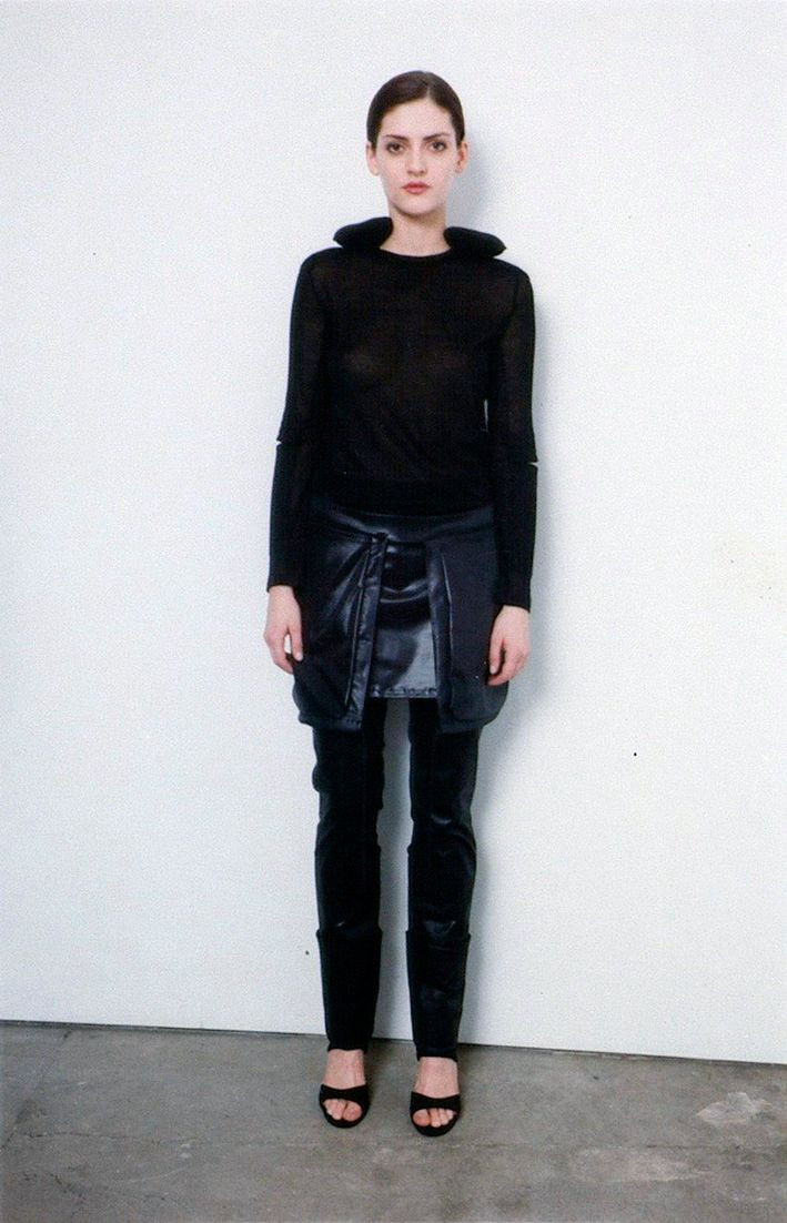 Helmut Lang fashion show for Autumn/Winter 1999