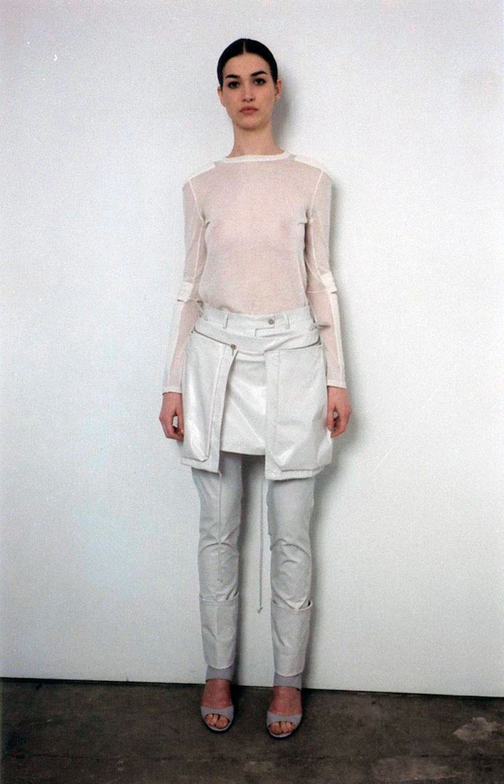 Helmut Lang fashion show for Autumn/Winter 1999