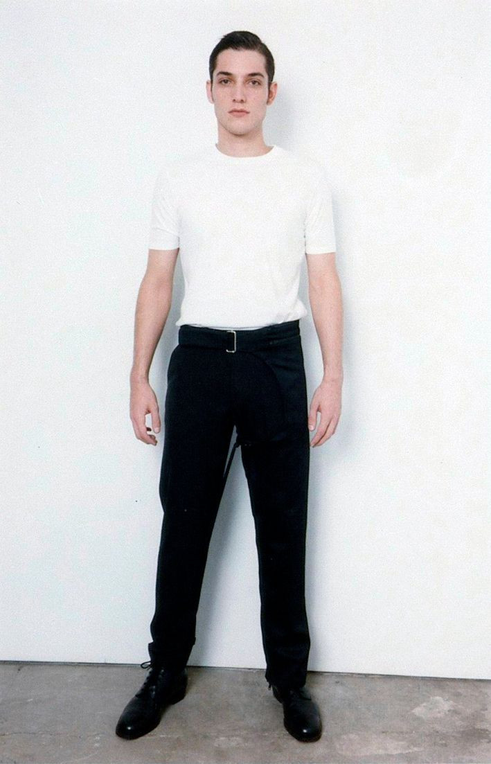 Helmut Lang fashion show for Autumn/Winter 1999