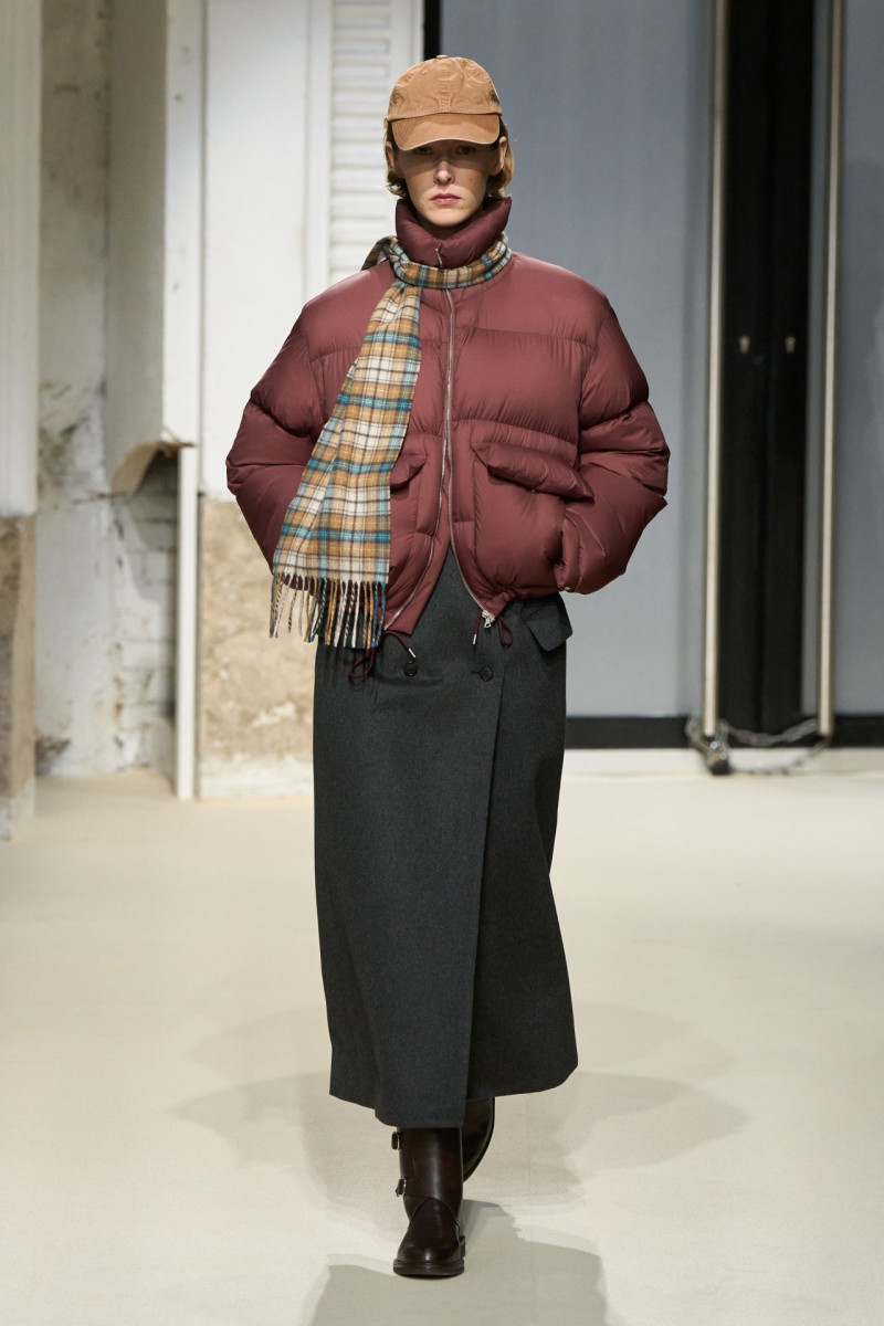 Auralee fashion show for Autumn/Winter 2025