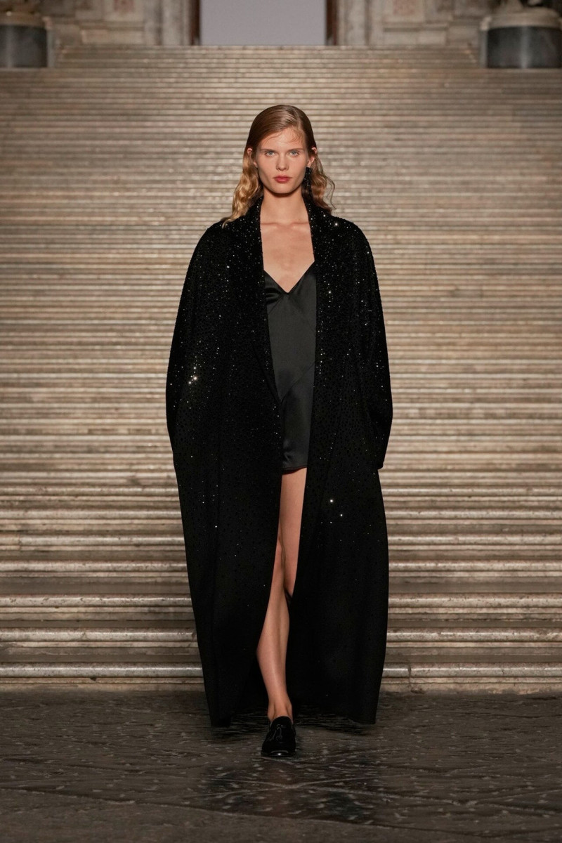 Ida Heiner featured in  the Max Mara fashion show for Resort 2026