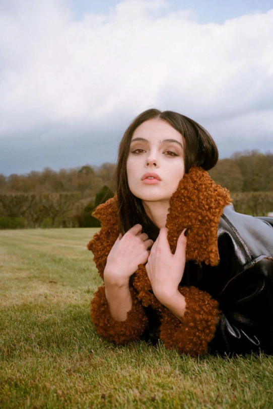 Deva Cassel featured in  the Sisley advertisement for Autumn/Winter 2023