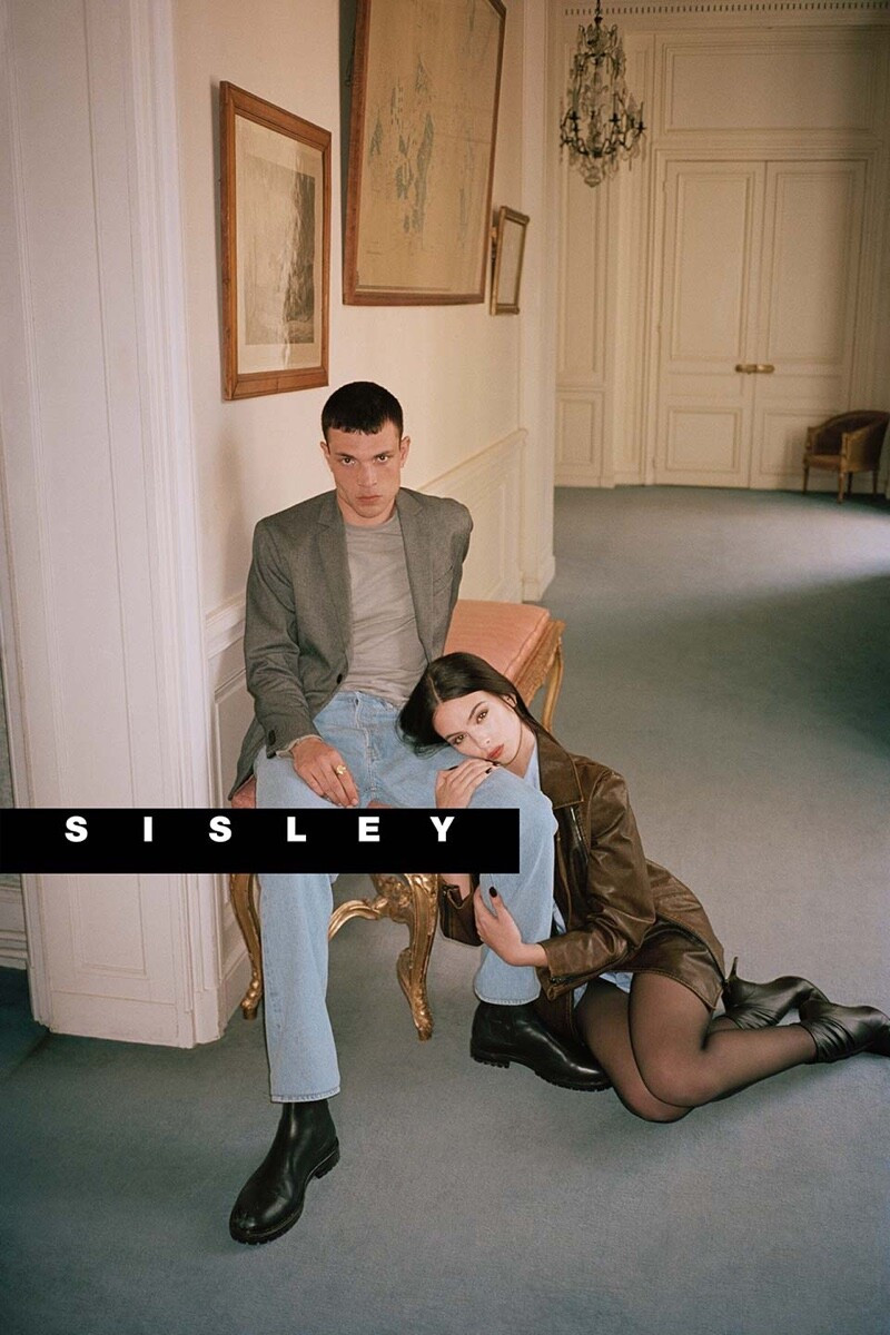Deva Cassel featured in  the Sisley advertisement for Autumn/Winter 2023