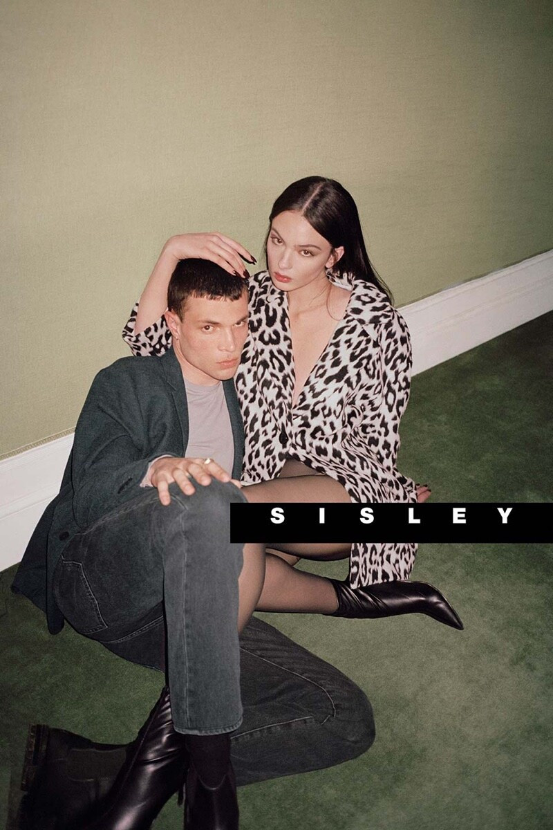 Deva Cassel featured in  the Sisley advertisement for Autumn/Winter 2023