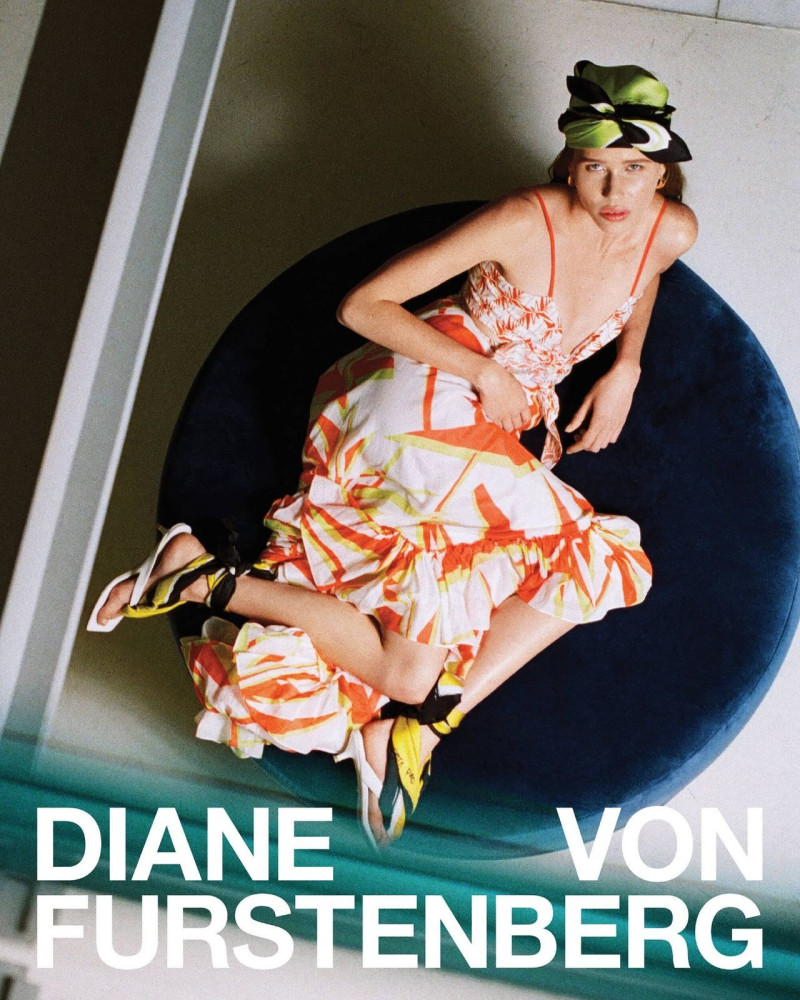 Diane Von Furstenberg advertisement for Spring/Summer 2025