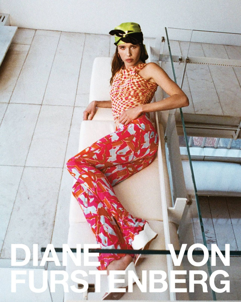 Diane Von Furstenberg advertisement for Spring/Summer 2025