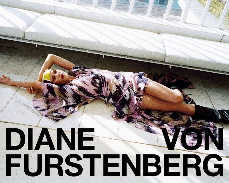 Diane Von Furstenberg advertisement for Spring/Summer 2025