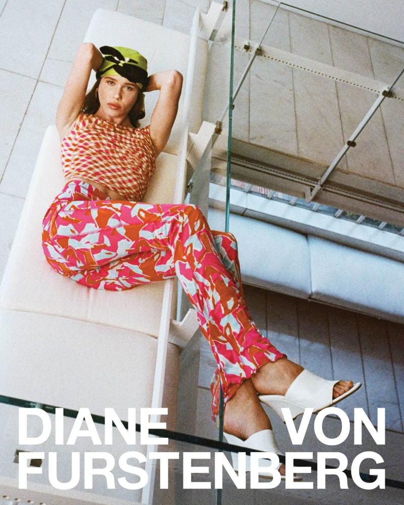 Diane Von Furstenberg advertisement for Spring/Summer 2025
