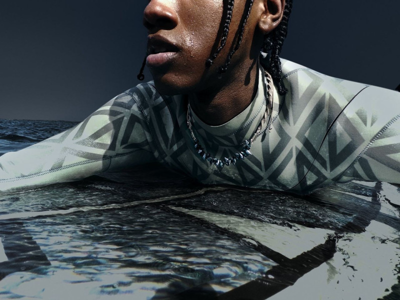 Dior Homme Beachwear advertisement for Pre-Fall 2023
