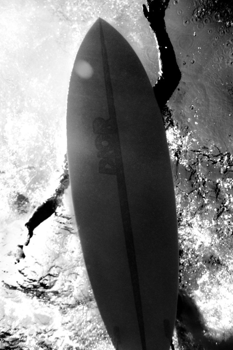 Dior Homme Beachwear advertisement for Pre-Fall 2023