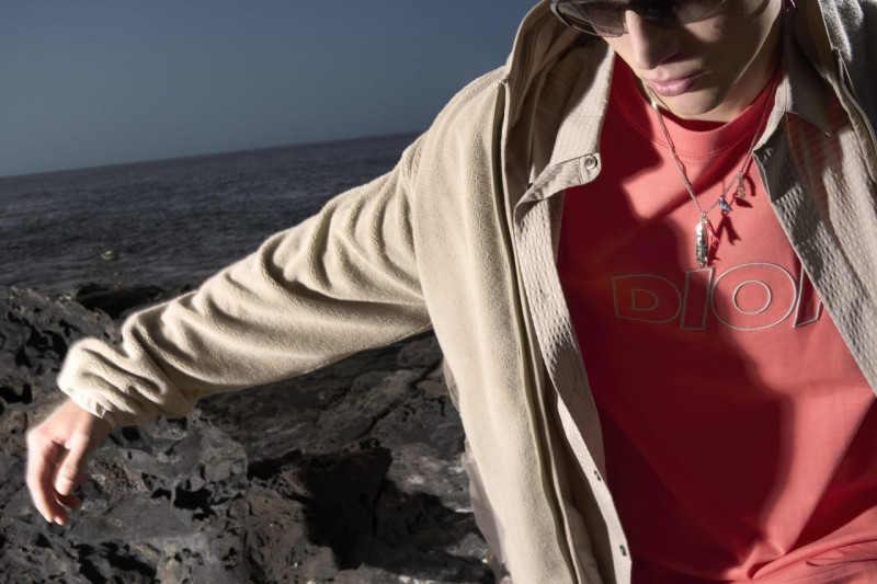 Dior Homme Beachwear advertisement for Pre-Fall 2023