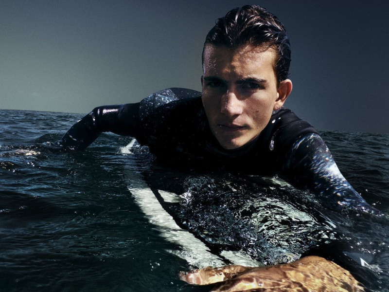 Dior Homme Beachwear advertisement for Pre-Fall 2023