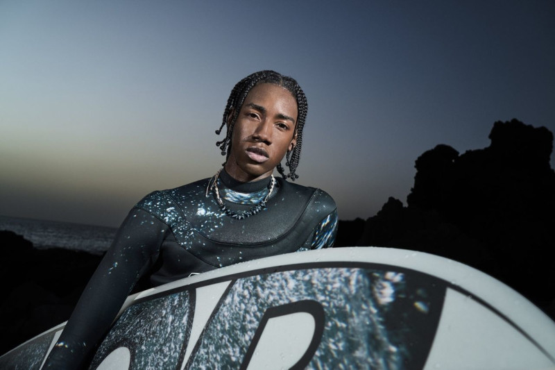 Dior Homme Beachwear advertisement for Pre-Fall 2023