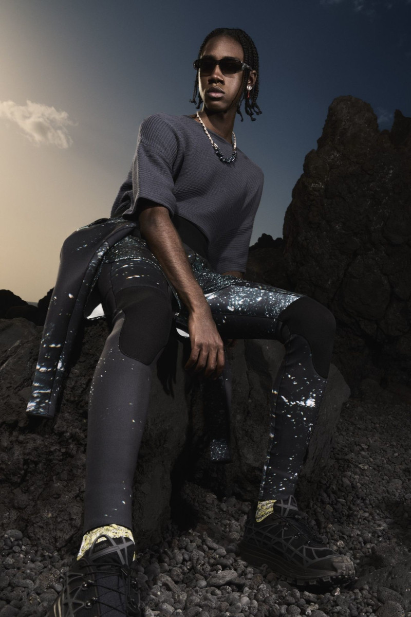 Dior Homme Beachwear advertisement for Pre-Fall 2023