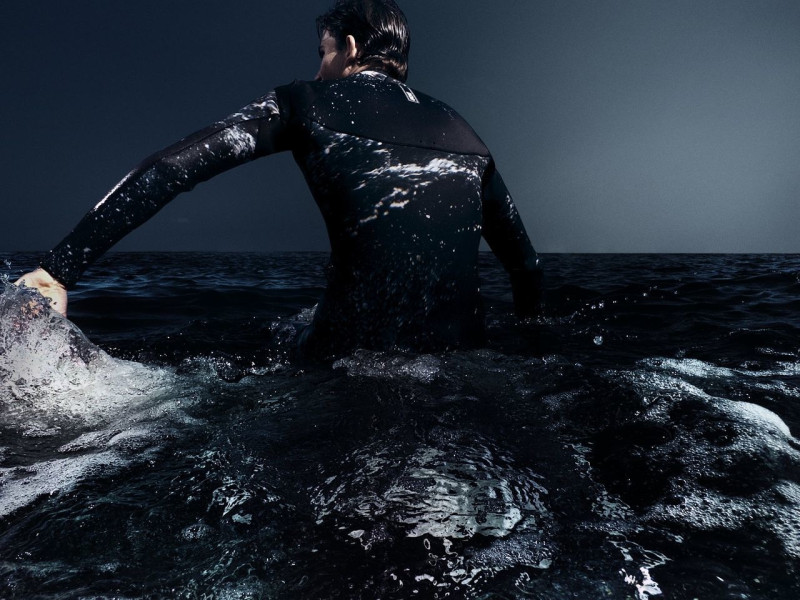 Dior Homme Beachwear advertisement for Pre-Fall 2023