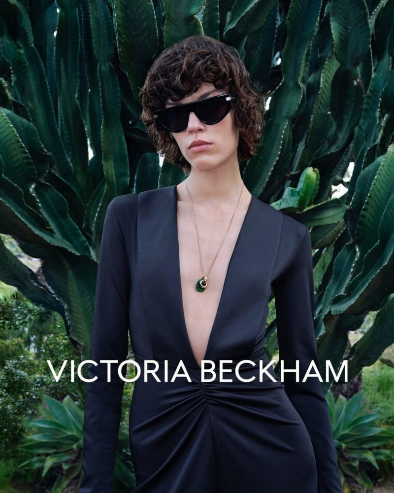 Alix Bouthors featured in  the Victoria Beckham advertisement for Summer 2025