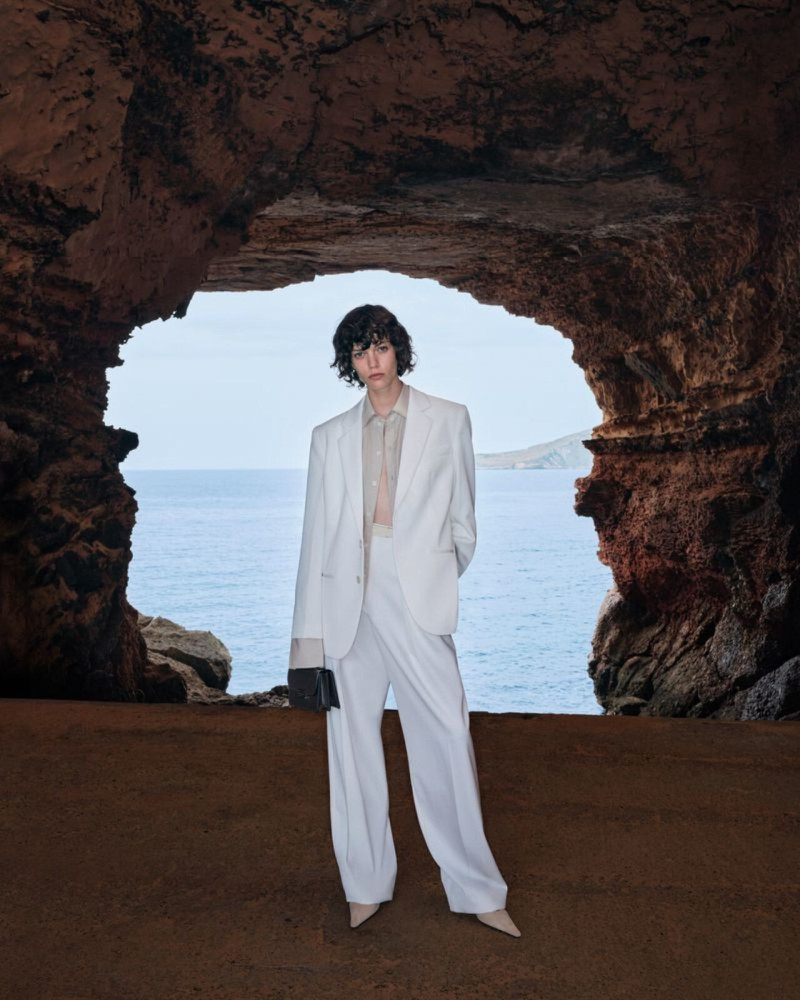 Alix Bouthors featured in  the Victoria Beckham advertisement for Summer 2025