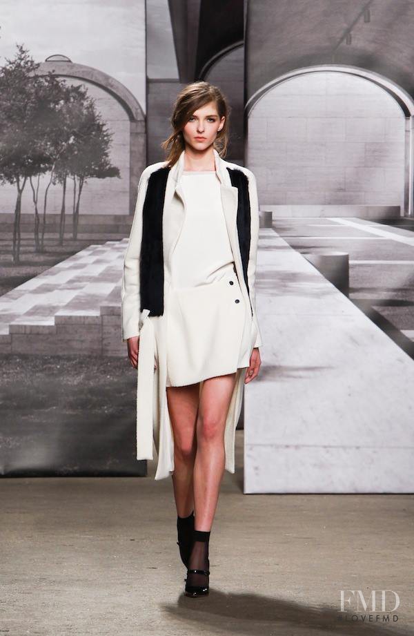 Anastasia Lagune featured in  the Misha Nonoo fashion show for Autumn/Winter 2014