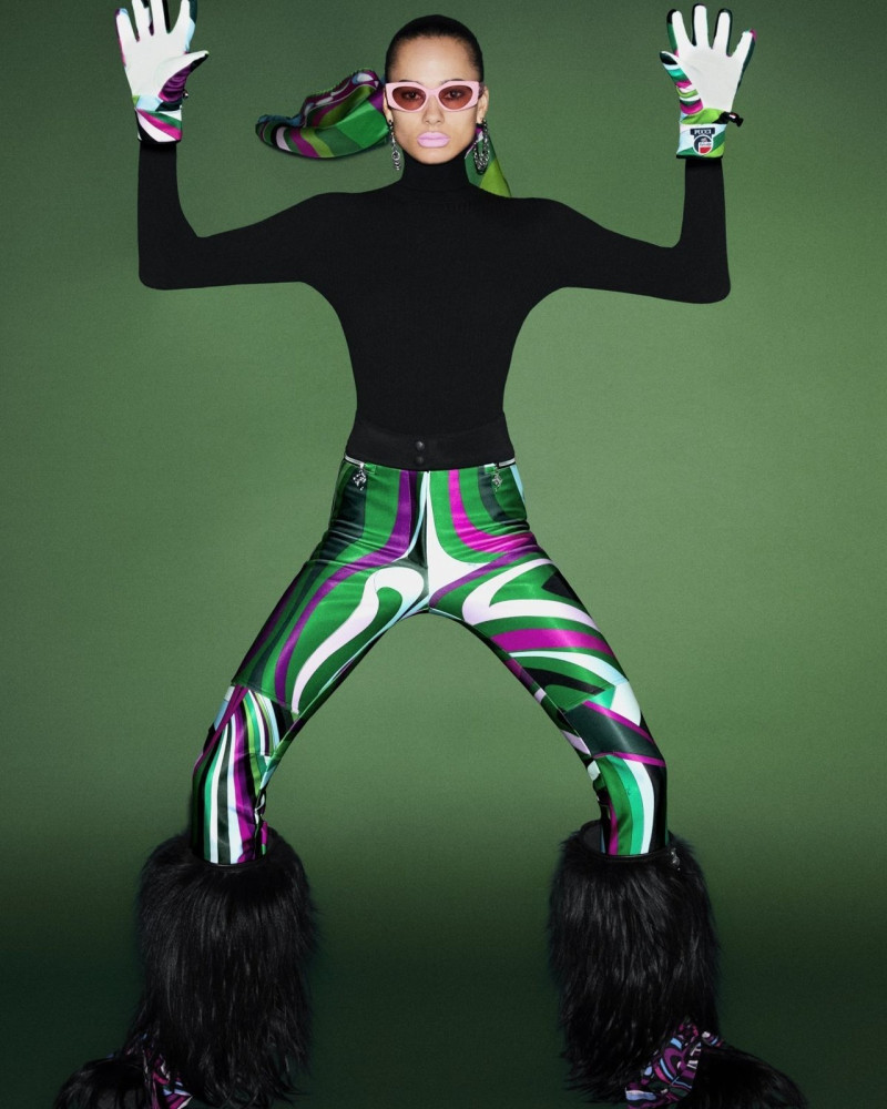 Pucci Ski Capsule advertisement for Winter 2023