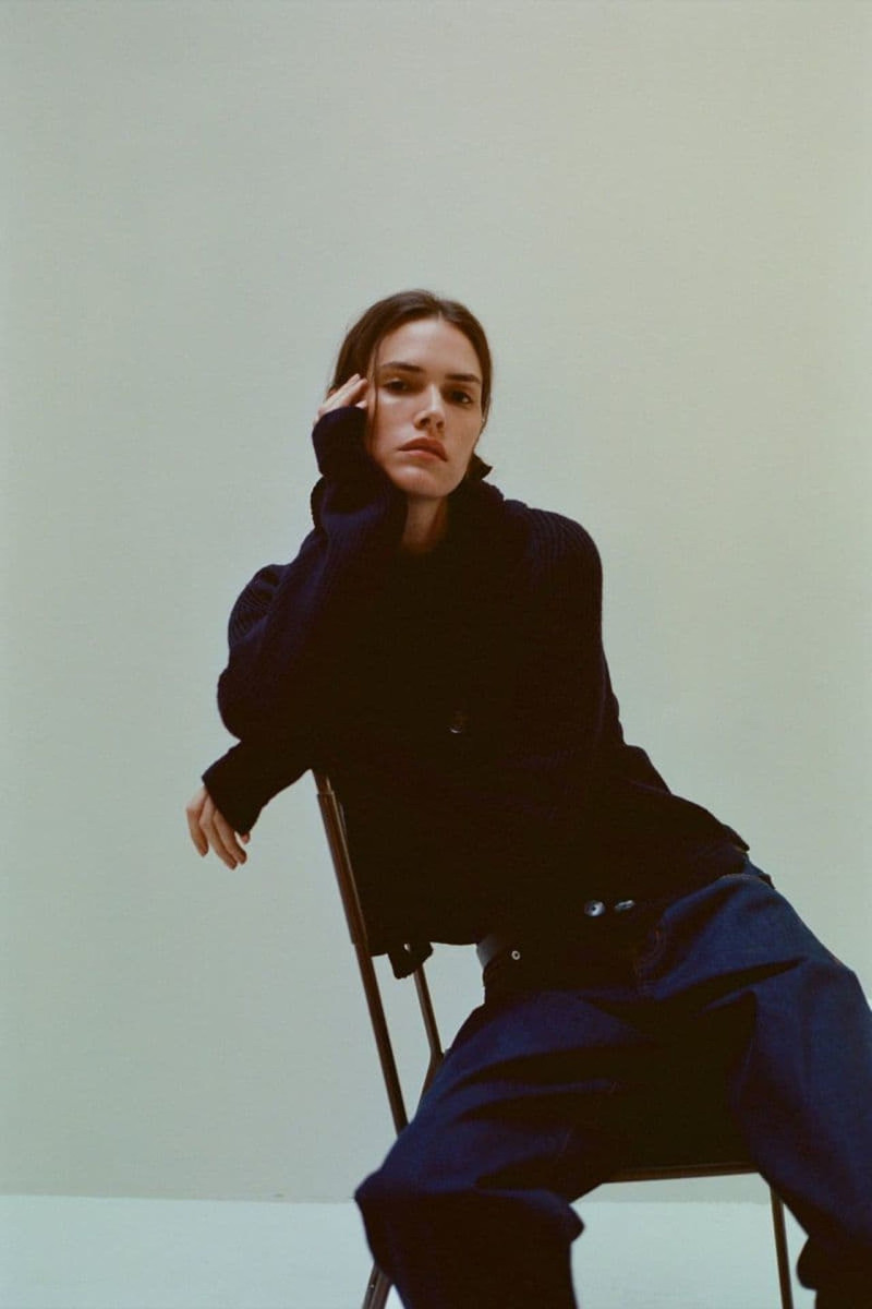 Vanessa Moody featured in  the Proenza Schouler advertisement for Autumn/Winter 2024