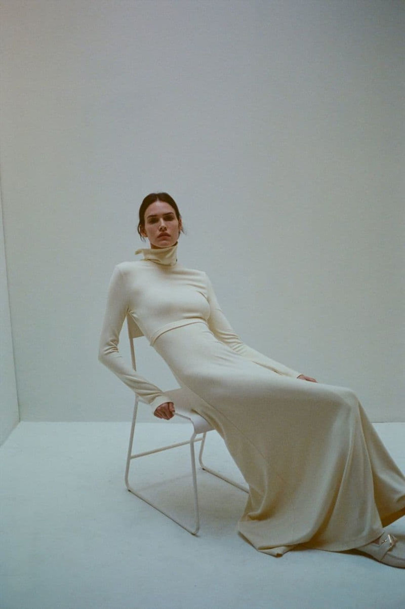 Vanessa Moody featured in  the Proenza Schouler advertisement for Autumn/Winter 2024