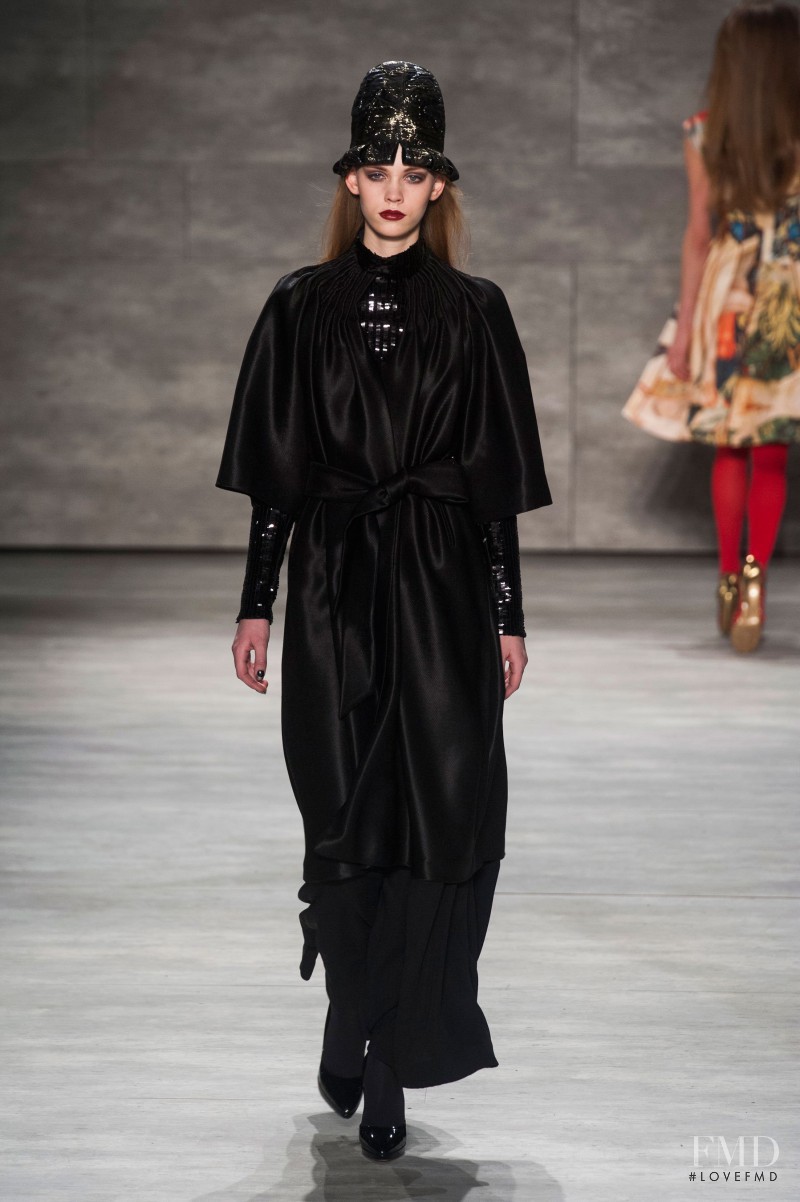 Charlotte Nolting featured in  the Ruffian fashion show for Autumn/Winter 2014