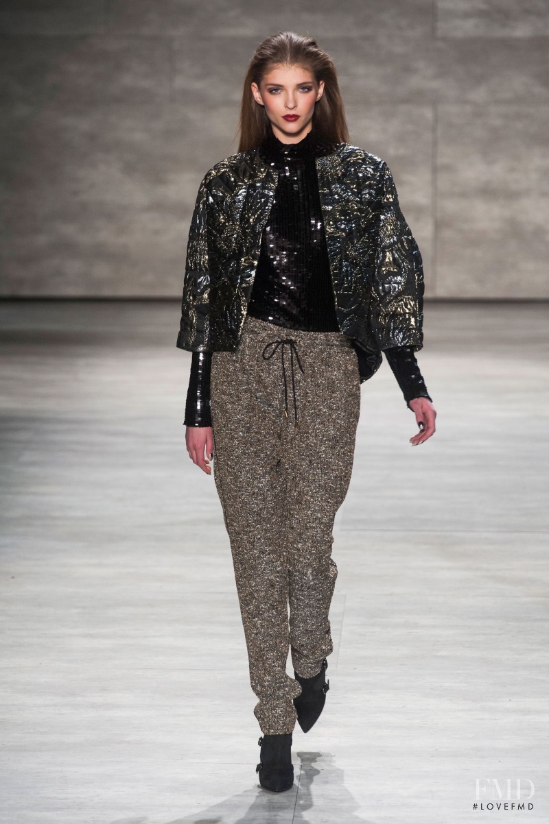 Anastasia Lagune featured in  the Ruffian fashion show for Autumn/Winter 2014