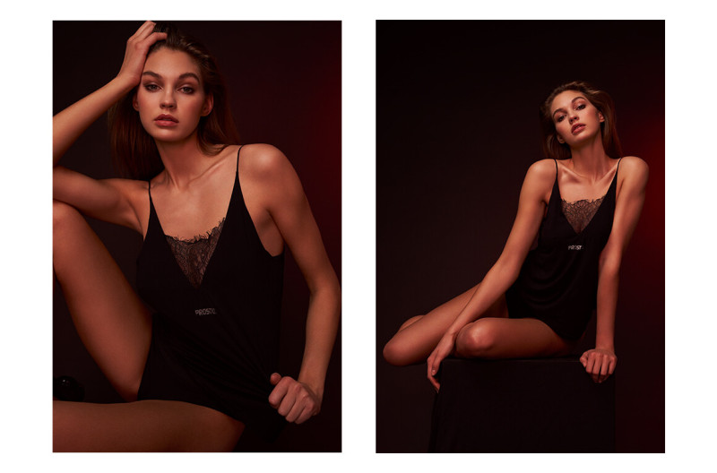 Daria Mikolajczak featured in  the Prosto lookbook for Spring/Summer 2019