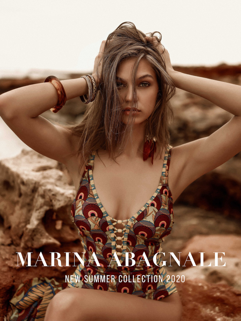 Daria Mikolajczak featured in  the Marina Abagnale advertisement for Summer 2020