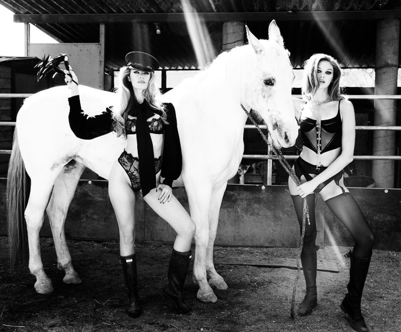Daria Mikolajczak featured in  the Kiki de Montparnasse Be my Pony advertisement for Holiday 2023