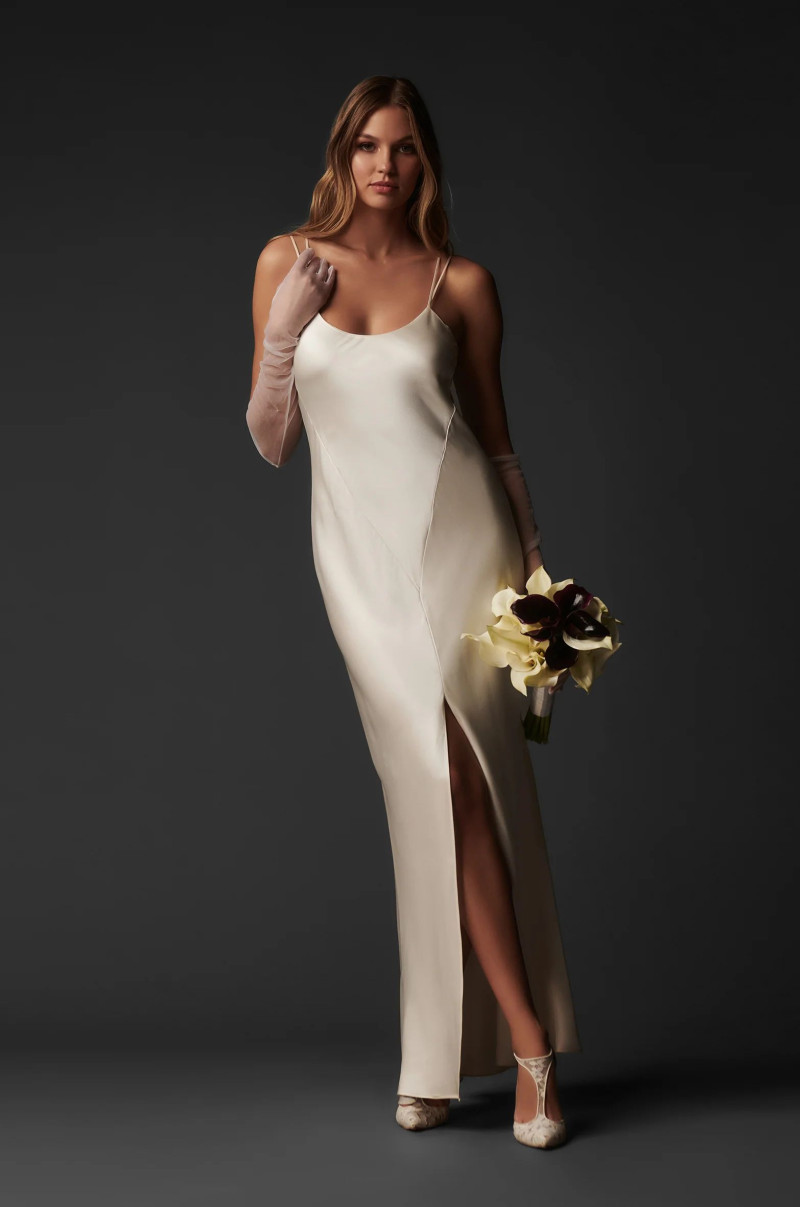 Daria Mikolajczak featured in  the Kiki de Montparnasse Bridal catalogue for Holiday 2023