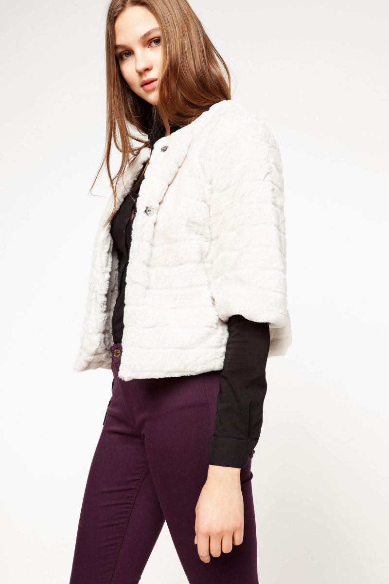 Daria Mikolajczak featured in  the DeFacto catalogue for Winter 2024