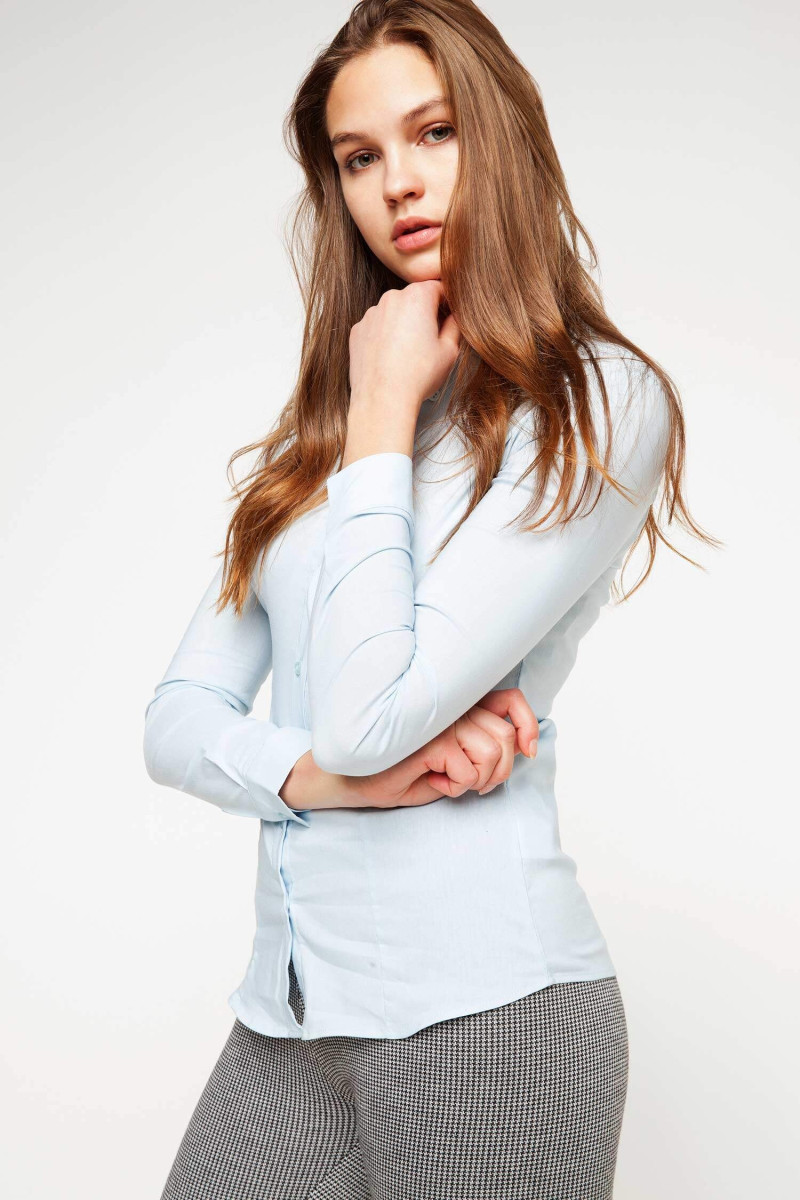 Daria Mikolajczak featured in  the DeFacto catalogue for Winter 2024