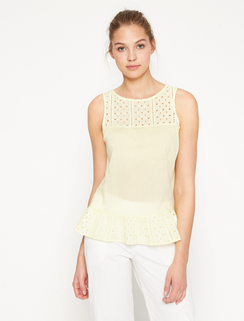 Daria Mikolajczak featured in  the Koton catalogue for Spring/Summer 2024