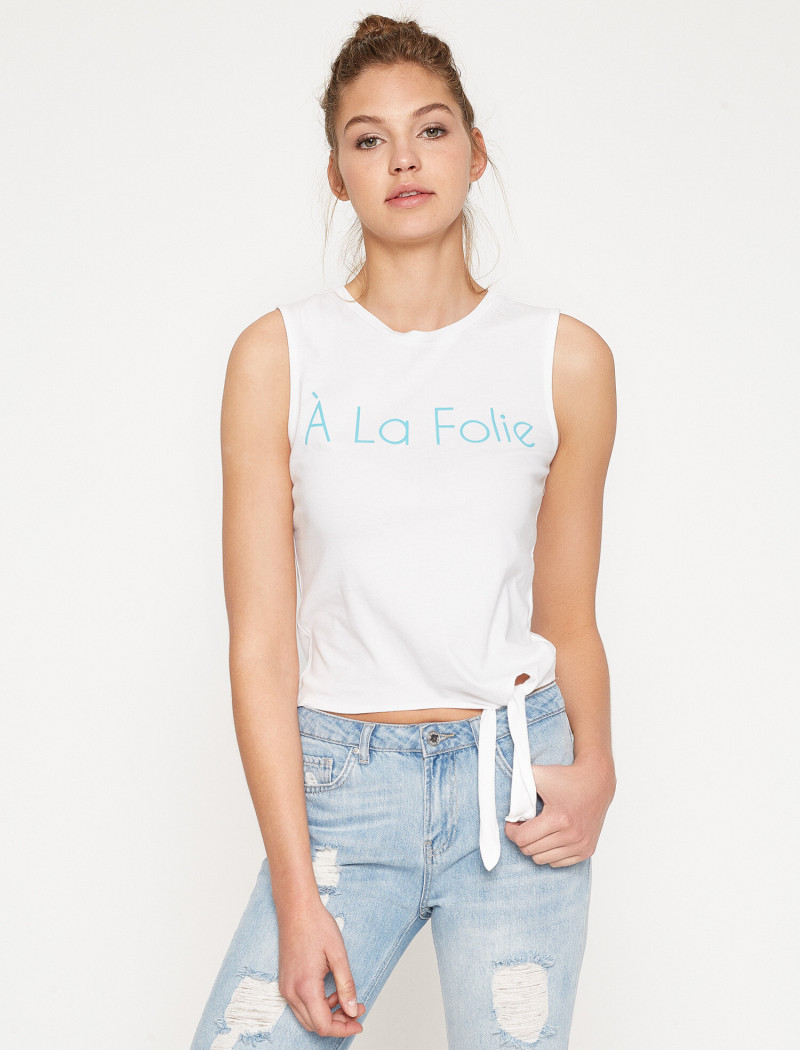 Daria Mikolajczak featured in  the Koton catalogue for Spring/Summer 2024