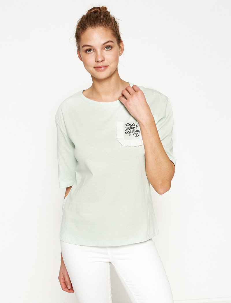 Daria Mikolajczak featured in  the Koton catalogue for Spring/Summer 2024