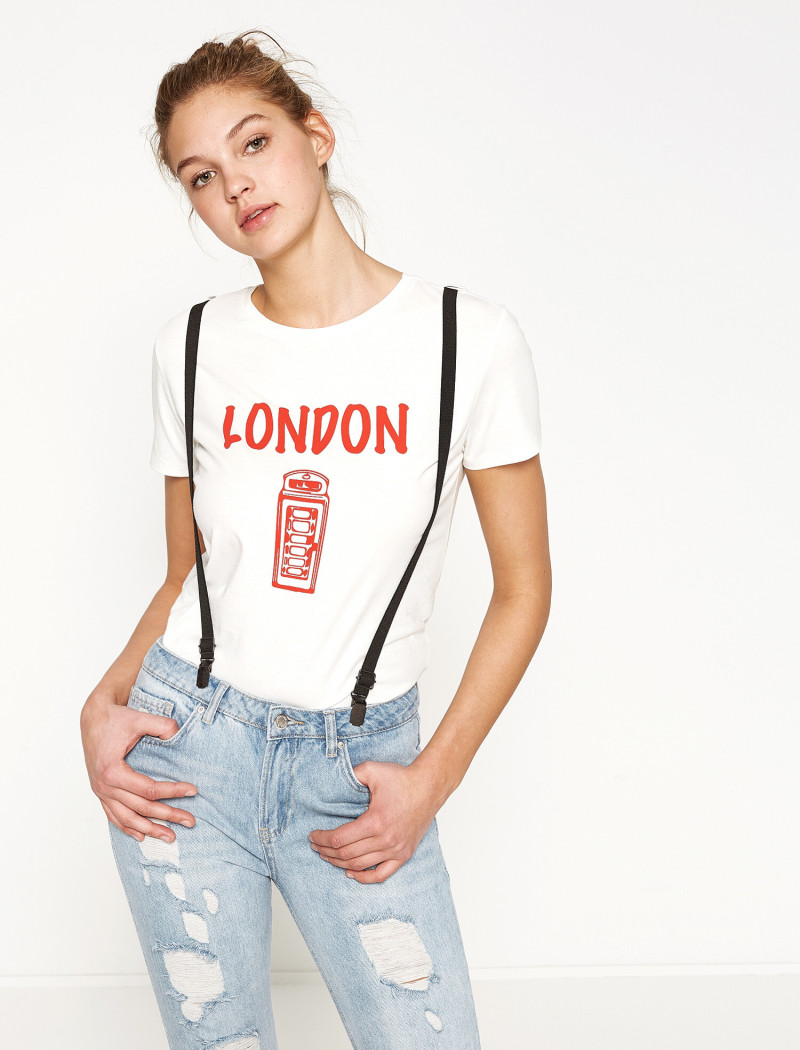 Daria Mikolajczak featured in  the Koton catalogue for Spring/Summer 2024