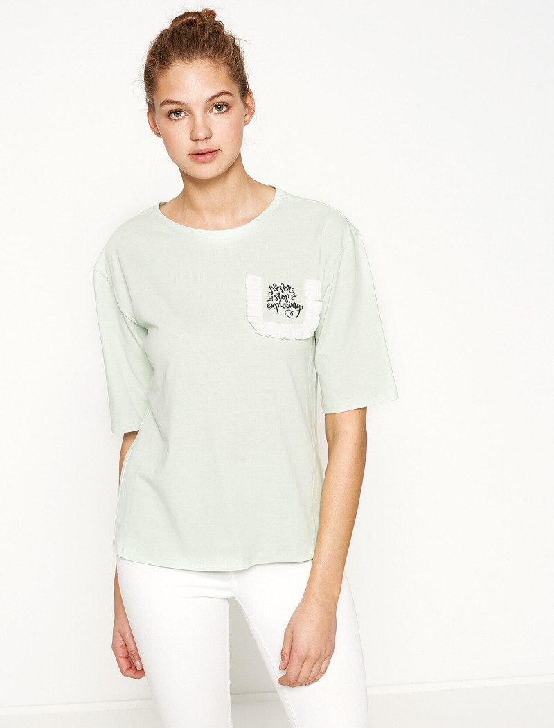 Daria Mikolajczak featured in  the Koton catalogue for Spring/Summer 2024