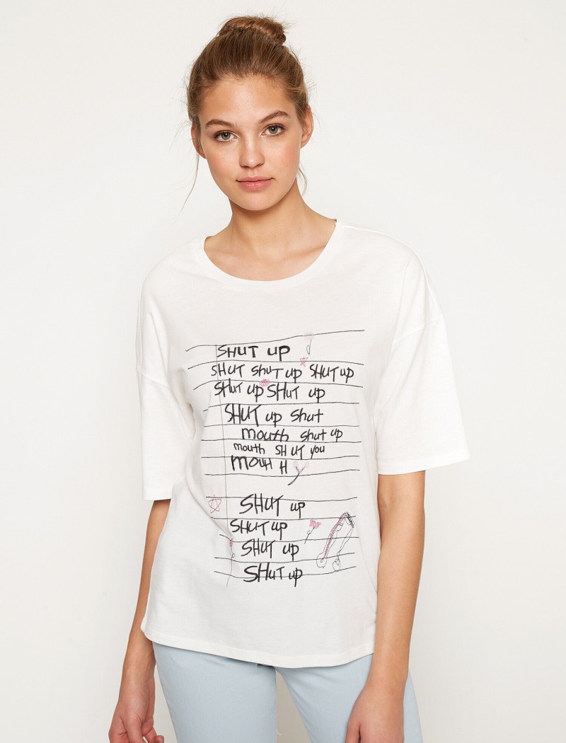Daria Mikolajczak featured in  the Koton catalogue for Spring/Summer 2024
