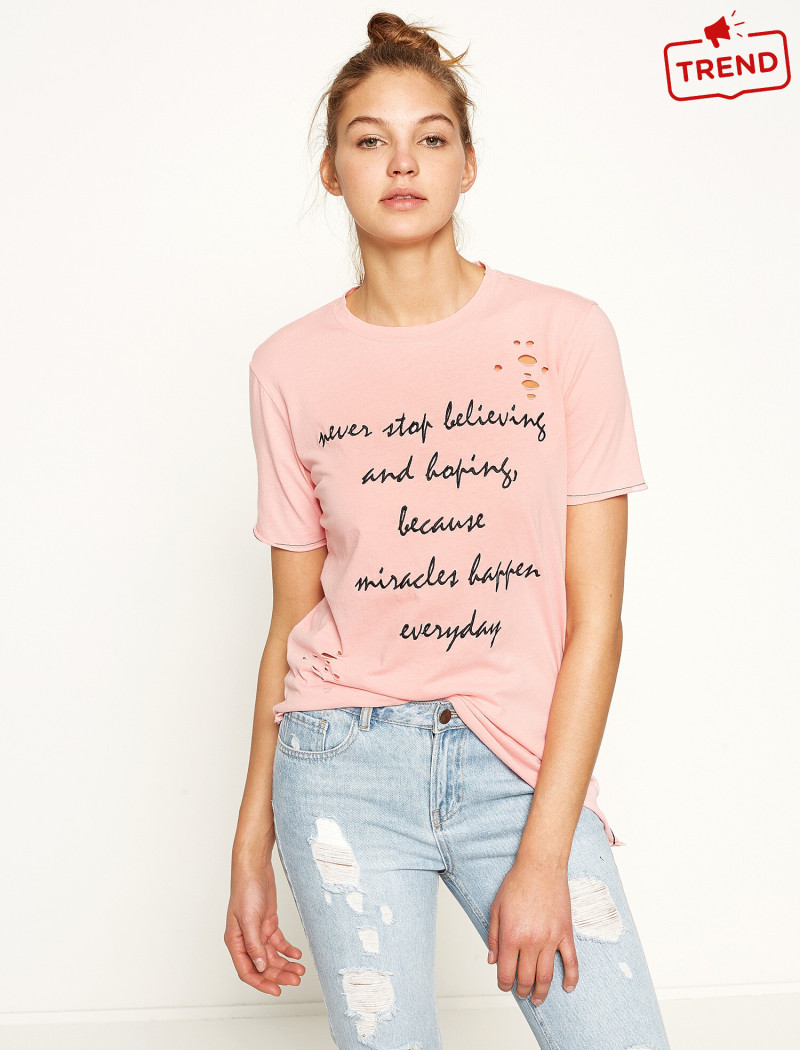 Daria Mikolajczak featured in  the Koton catalogue for Spring/Summer 2024