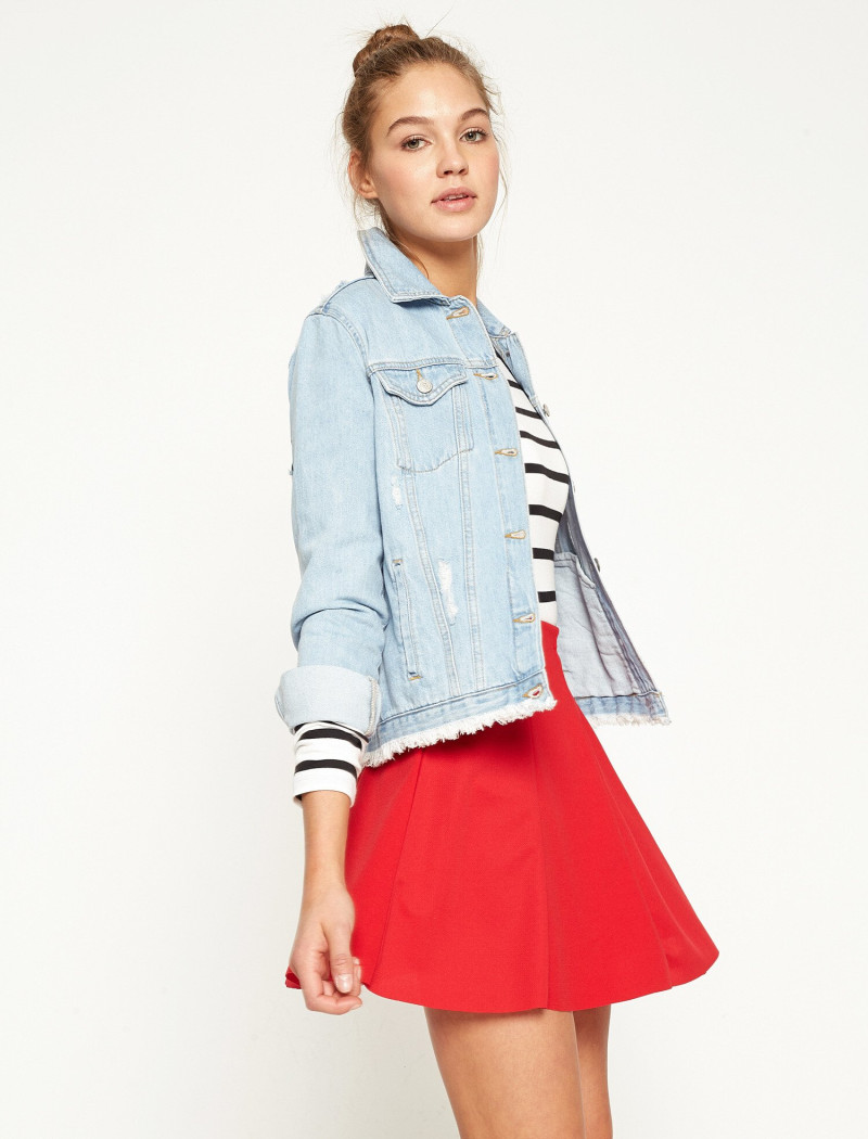 Daria Mikolajczak featured in  the Koton catalogue for Spring/Summer 2024