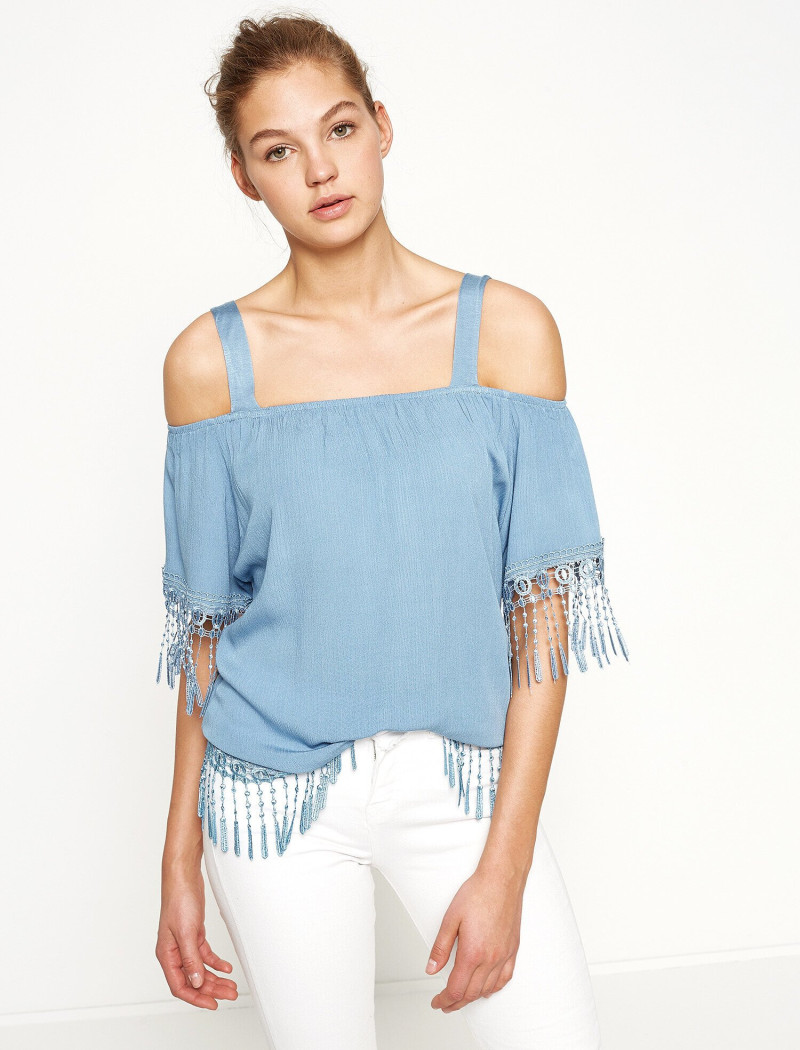 Daria Mikolajczak featured in  the Koton catalogue for Spring/Summer 2024