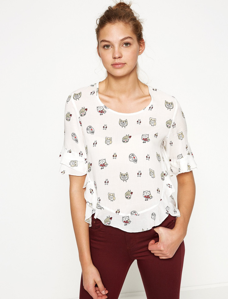 Daria Mikolajczak featured in  the Koton catalogue for Spring/Summer 2024