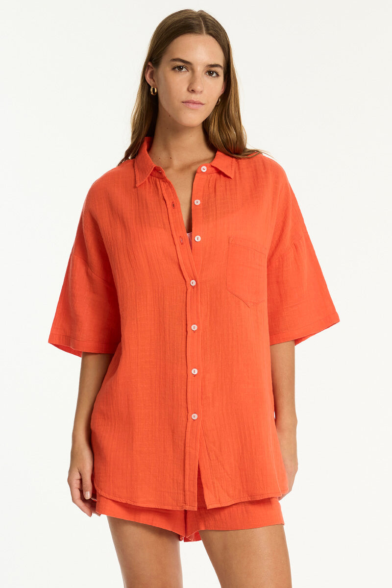 Emily Feld featured in  the Sea Level catalogue for Autumn/Winter 2025