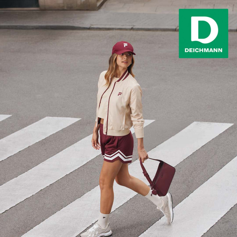 Nicola Cavanis featured in  the Deichmann advertisement for Fall 2025