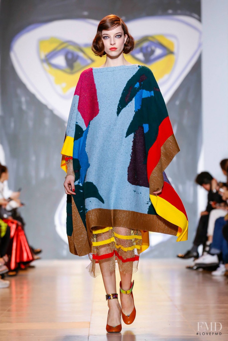 Anna-Maria Nemetz featured in  the Tsumori Chisato fashion show for Autumn/Winter 2014